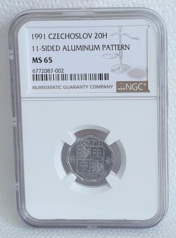 2x 20 Haléř 1991 NGC-RRR - 3