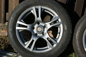 alu Platin 5x114 Toyota Mazda Kia Honda Hyundai zimni pneu - 3