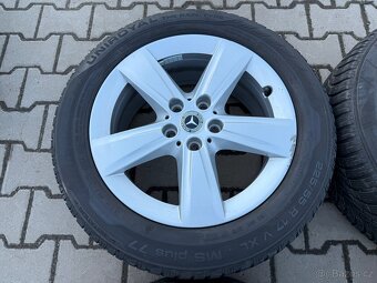 4x al kola 5x112 + pneu zimní 225/55 R17 101V - 3