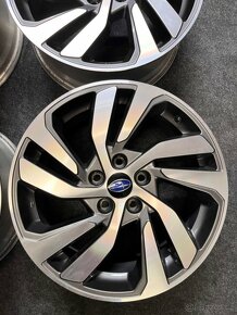 5x114,3 R18 originál SUBARU + senzor TOP STAV - 3