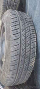 Prodám disky s pneu 165/65 r14 4x108 Peugeot/Citroen - 3