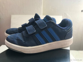 ADIDAS Boty Adidas Hoops 2.0 Cmf C Jr EE9000 navyblue - 3