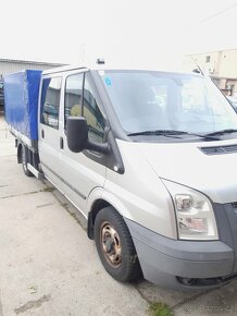 Ford Transit doublecab valnik 2.2tdci 92kw,6mist - 3