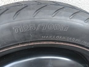 Dojezdové kolo-rezerva Toyota 5x108 R17 - 3