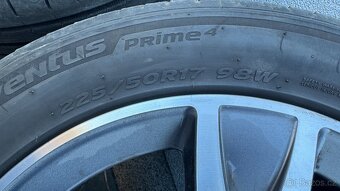 Orig Alu kola Mercedes vc letnich pneu. 225/50r17 - 3