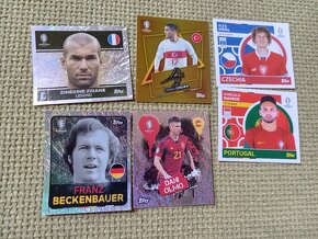 Samolepky EURO 2024 topps aj paralelky - 3