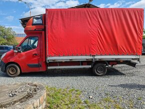 Renault Master 2,3 9 euro palet, spaní, plachta - 3