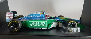 F1 BENETTON FORD B194 VÍTĚZ FRANCIE 94 SCHUMACHER 1:18 300ks - 3