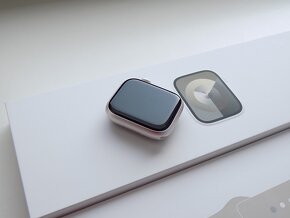 APPLE Watch Series 9 41mm Starlight - ZÁRUKA-TOP STAV-99%BAT - 3