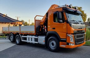 Volvo FM500 6x2 - valník s hydraulickou rukou 21m - 3