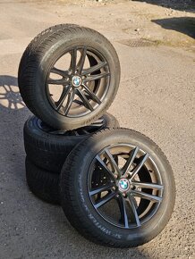 R17" zimní 5x120 8jx17 et30 pneu 225/55 r17 50% - 3