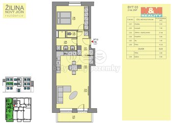 Pronájem bytu 2+kk, 68 m², Nový Jičín, ul. Beskydská - 3