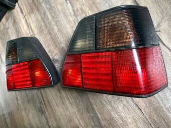 Golf Mk2 Hella zadní světla GTI (červenočerná) - 3