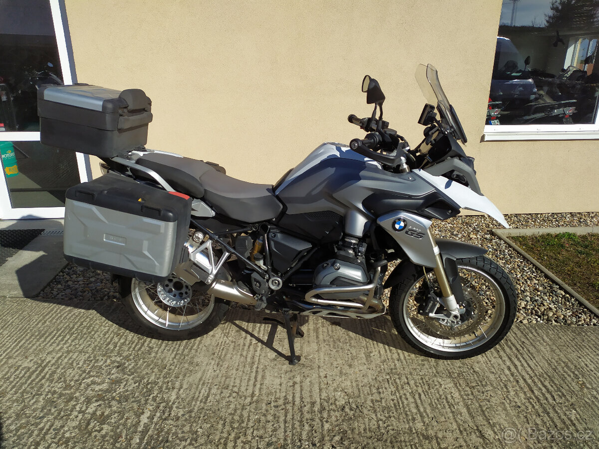 BMW R 1200 GS LC-2016 drátěná kola+3 kufry