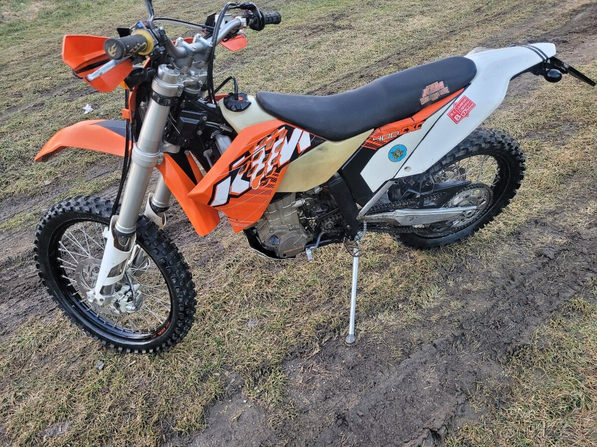 KTM EXC 400  doklady, smerovky