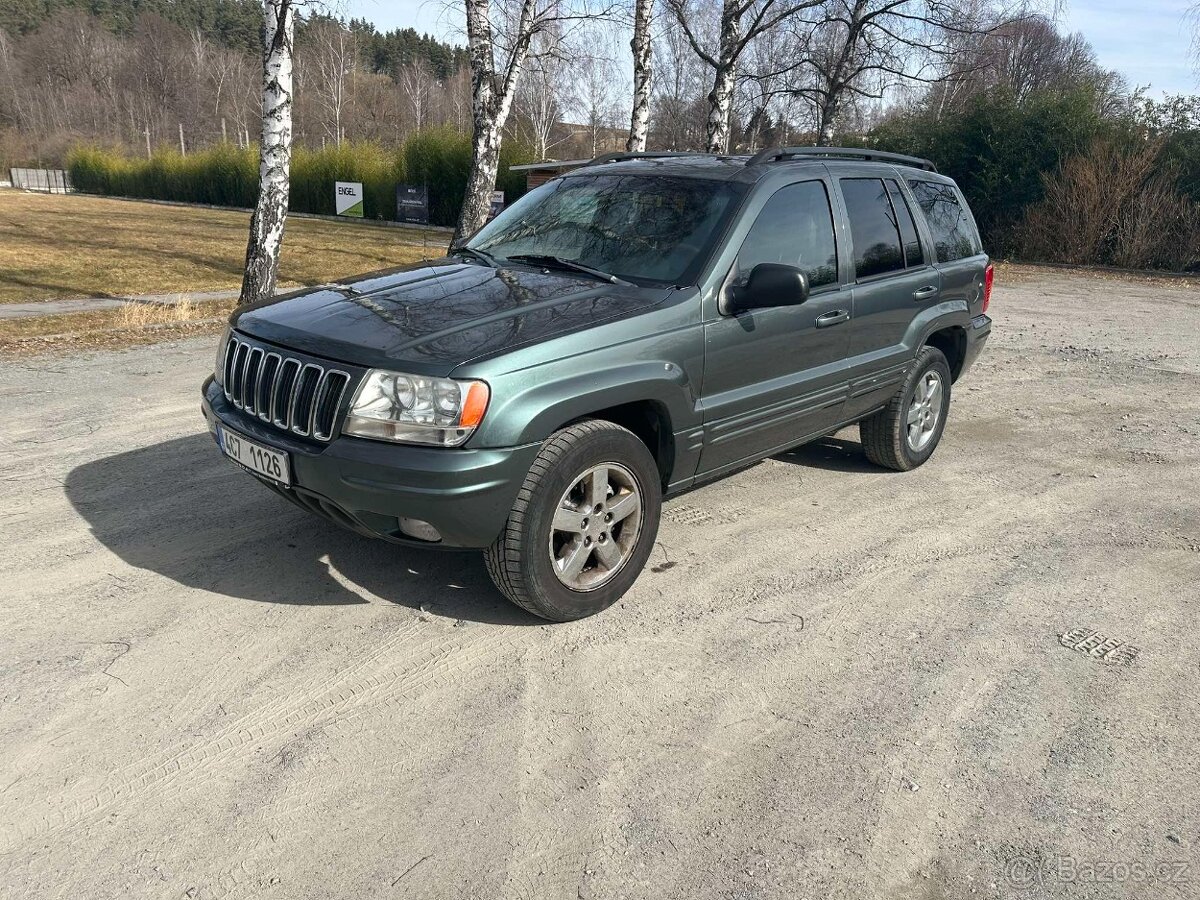 Jeep G.CH. WJ 4.7 V8 190kW HO 4x4, nová STK, 144tkm., USA