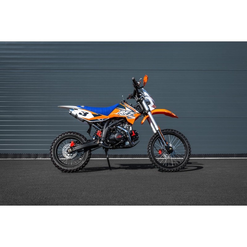 Pitbike Leramotors Jaguar 125ccm, oranzova