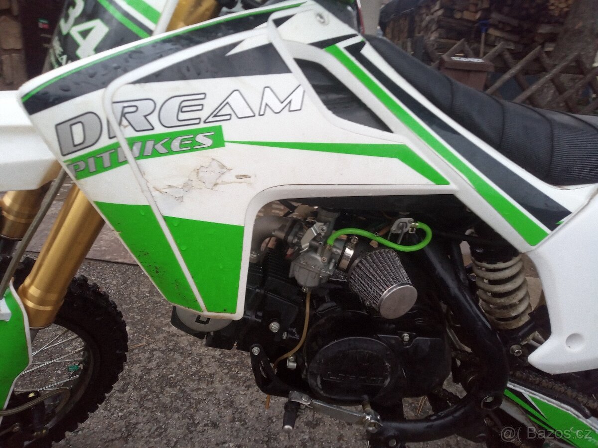 Pitbike 125 cc Ultimate Dream,  kola 17x14