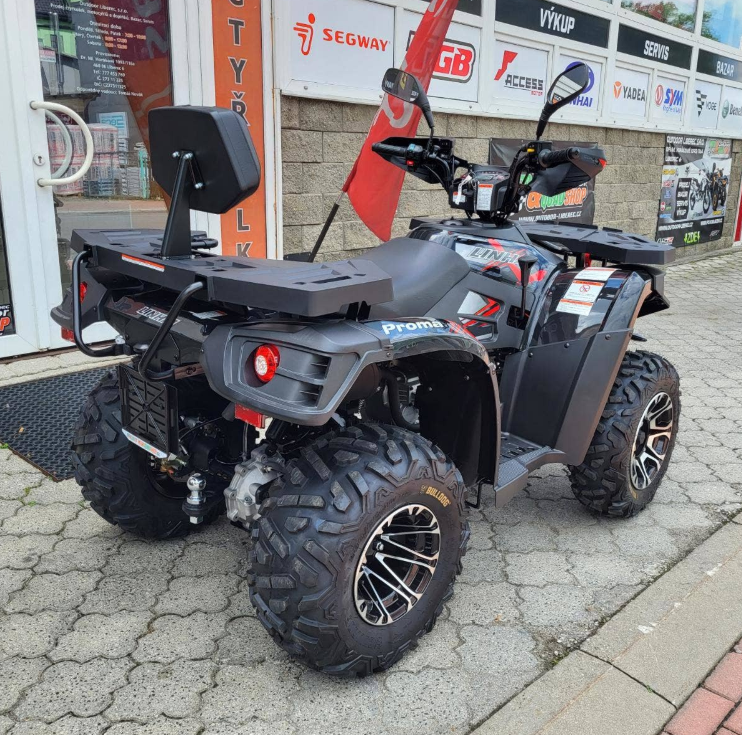 Linhai 370 Promax 4x4 EFI Grey T3b, AKCE KUFR ZDARMA