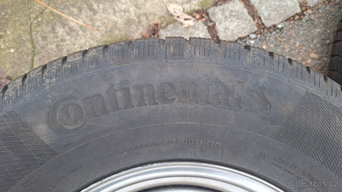 4x zimní pneu Continental TS850 255/70 R16, vzorek 8mm