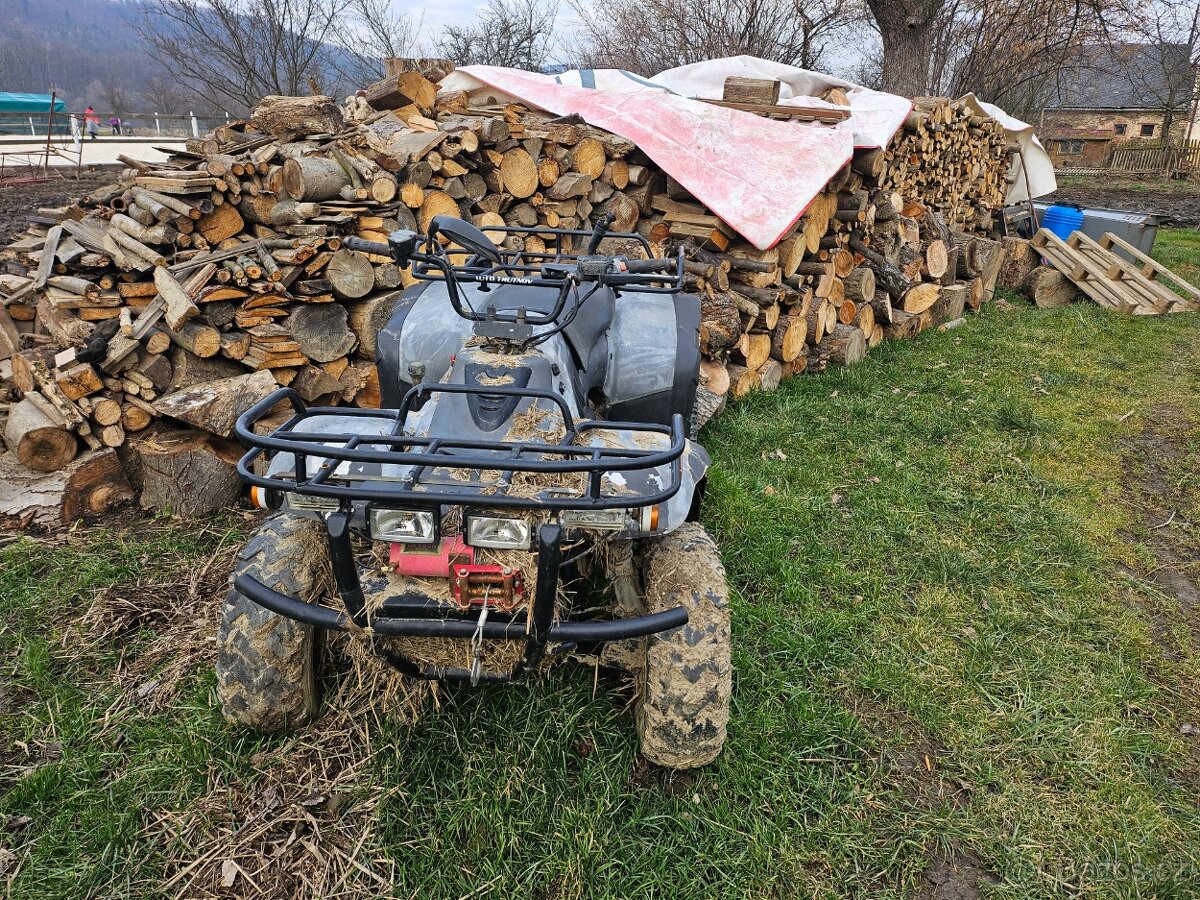 Čtyřkolka nepojizdna