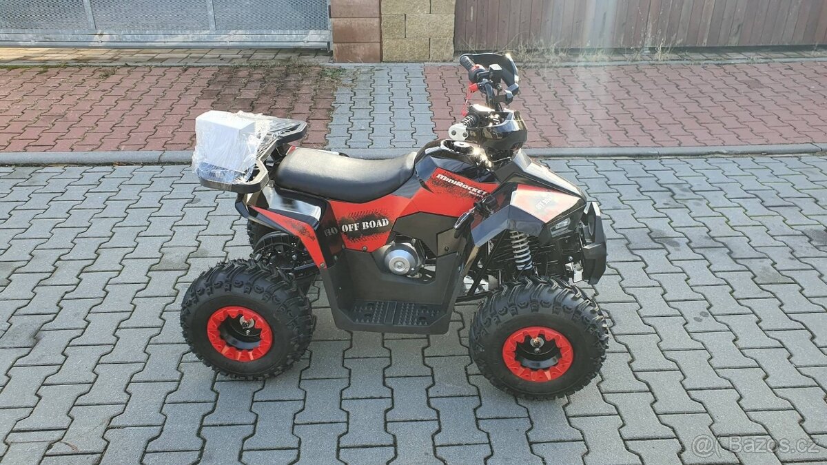 Dětská čtyřtaktní čtyřkolka ATV MudHawk 110ccm 7kola černá