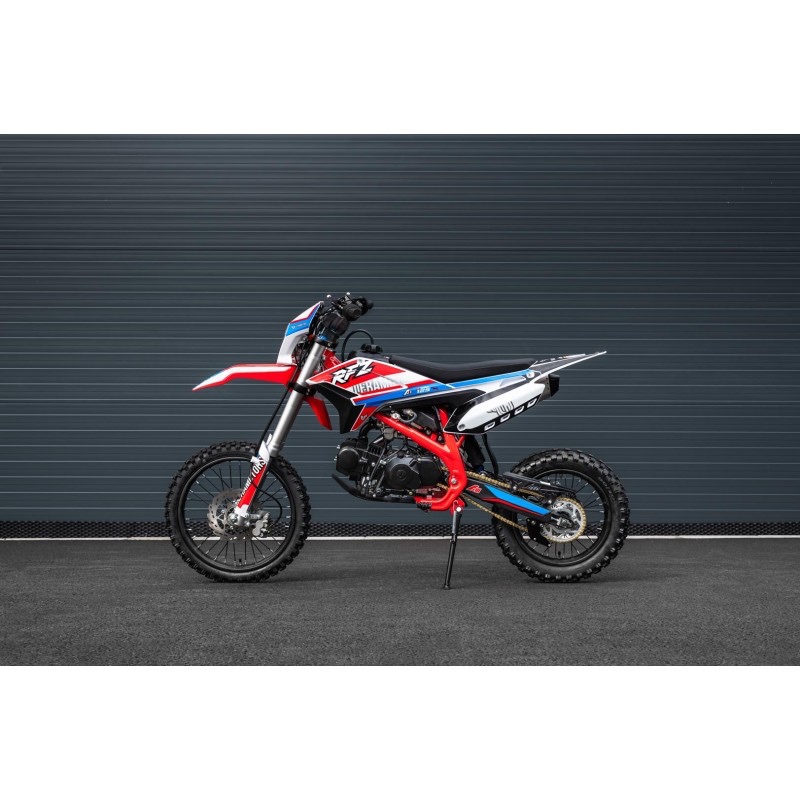 Pitbike Leramotors Thunder 125ccm, cervena