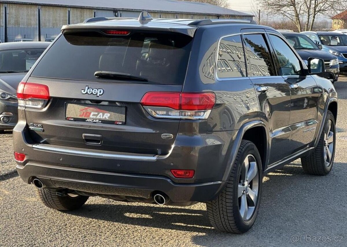 Jeep Grand Cherokee 3.0CRD OVERLAND KŮŽE NAVI automat 184 kw