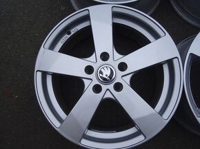 Alu disky na Škoda 17", 5x112, ET 48, šířka 7J - 4