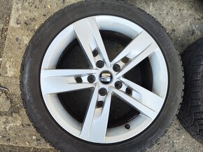 17"zimní alu sada 5x112 origo Seat Leon 3 Octavia 3 Golf 7 - 4