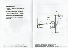 Ruční řezačka píce RP 03 - 4