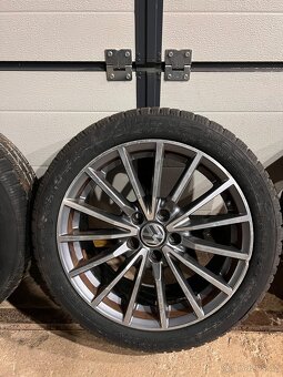 Zimní ALU kola 5x112 pneu 225/45 r17 - 4