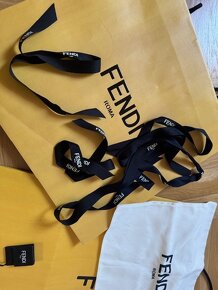 Fendi originál papírové tašky, dustbag,stuhy,ozdoby - 4