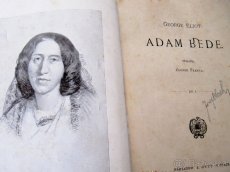 Kniha starožitná ADAM BEDE George Eliot I.+II r.1903 a 1904 - 4