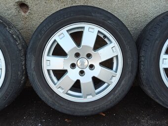 LETNÍ ALU kola FORD 16“.. rozteč 5x108 .. pneu 205/55 R16 - 4