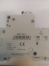 Instalační vypínač OEZ MSN-125-3 - 4