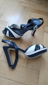 Letní sandály na podpatku Tommy Hilfiger, vel. 38 - 4