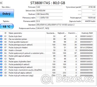 SATA 3,5" disky, odzkoušené, cena 1590,- za vše - 4