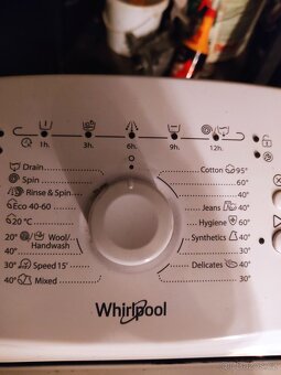 Whirlpool, šíře 40cm,1-5kg,6 smysl,0-1000 ot/min,A++ - 4