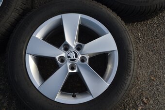 NOVÁ zimní ALU sada Š.Fabia IV/VW Polo.S-Ibiza 185/65R15 - 4