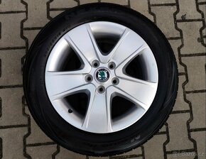 Alu kola originál Škoda Octavia II 5x112 R16 Crateris - 4