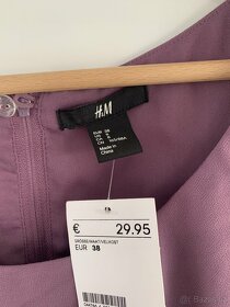 ❤️ NOVE lehke šaty H&M, vel. M/38 - 4