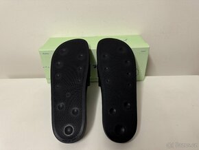 Off-White Pool Slides Black White - 4