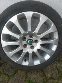 Alu kola 16" orig Škoda 5x100 Roamster, Fabia - 4