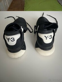 Boty Adidas Y-3 Qasa High Black and White Limited Ediction - 4