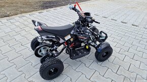 Dětská dvoutaktní čtyřkolka ATV Repti Nitro 49ccm zelená - 4