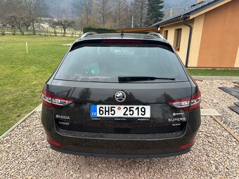 Škoda Superb combi 2.0TDI DSG 4x4 TAŽNÉ NAVI WEBASTO - 4