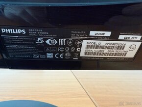 Prodám Monitor PHILIPS 227E6E nepoužívaný, jako novy - 4