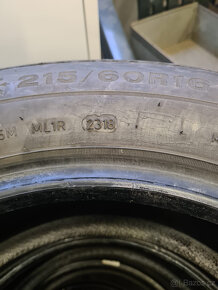 Prodám 4ks zimní pneu Dunlop 215/60/16R - 4