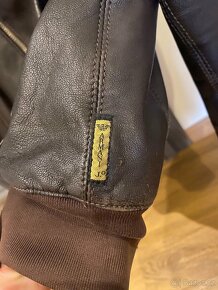 Armani Jeans bunda kožená,pánská,vel.50,vintage, PC 600€ - 4